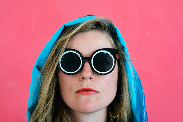 FUTURE SUNGLASSES - WHITE ON BLACK "ECLIPSE" - FUTURE EYES