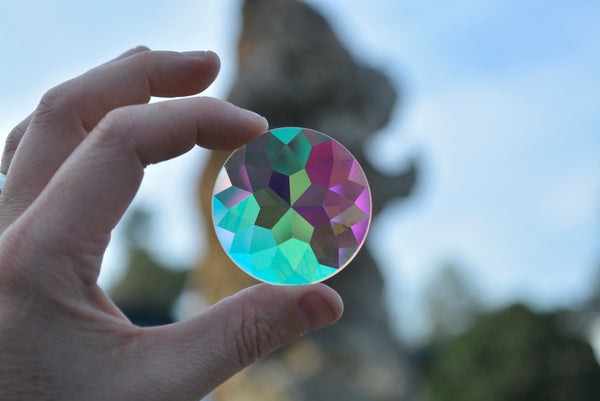 Giveaway! - 50mm - Rainbow & Clear