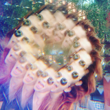 50mm CRYSTAL PHOTO LENSES - Clear & Rainbow - FUTURE EYES