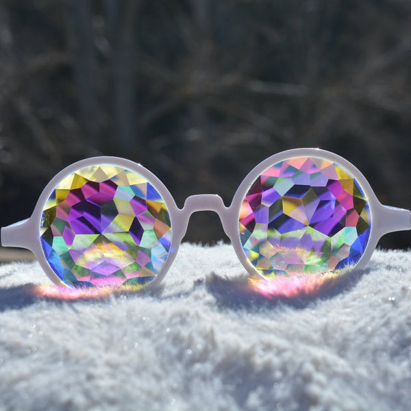 WHITE MAGIC KALEIDOSCOPE GLASSES - FUTURE EYES