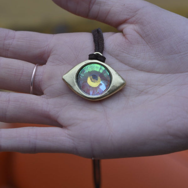 GOLDEN EYE - 18mm RAINBOW PORTAL - FUTURE EYES