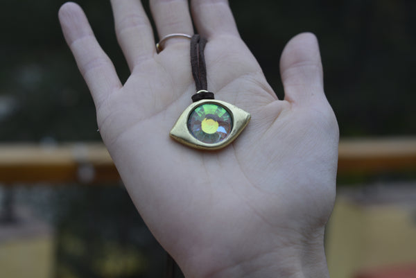 GOLDEN EYE - 18mm RAINBOW PORTAL - FUTURE EYES