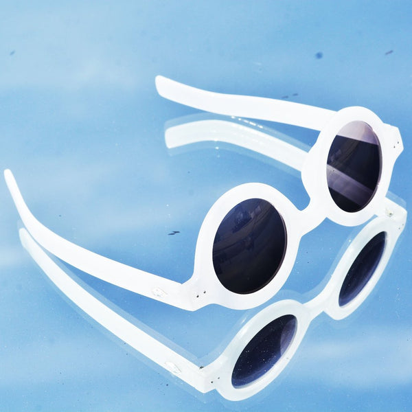 Future Sun Glasses - White - FUTURE EYES