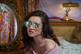 KALEIDOSCOPE GLASSES - CRYSTAL LENS - BLUE - FUTURE EYES